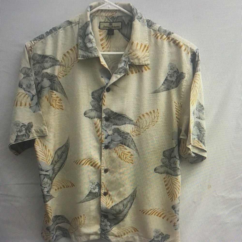 Tropical Print Men's Shirt